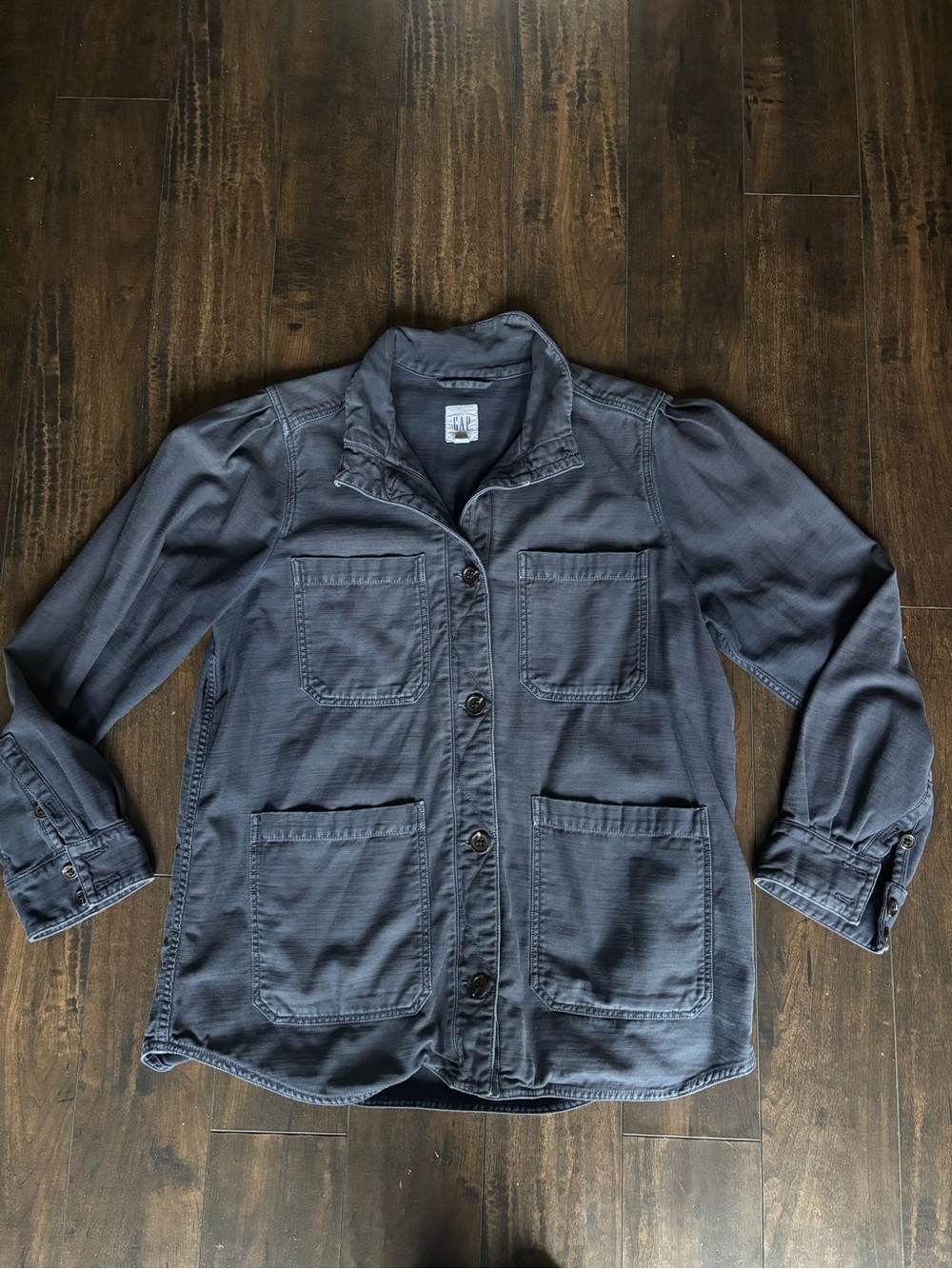 GAP Men's Field Jacket in Slate Blue